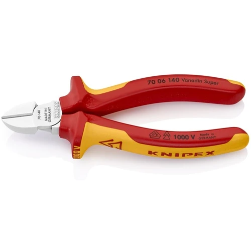 KNIPEX 绝缘 1000V 电钳 140mm