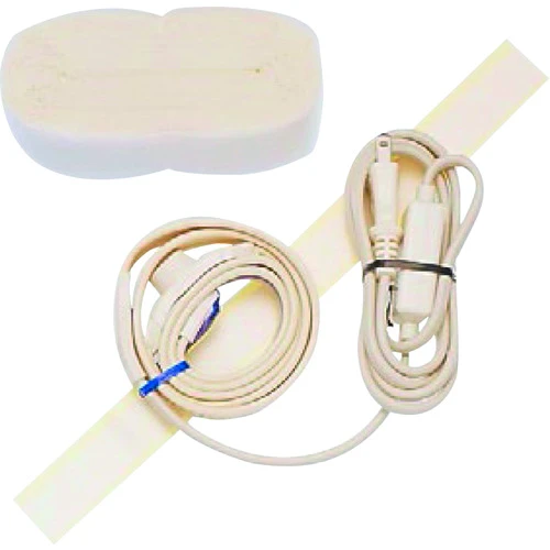 三荣供水防冻加热器带指示灯和隔热胶带，可确认通电，3m出线连接