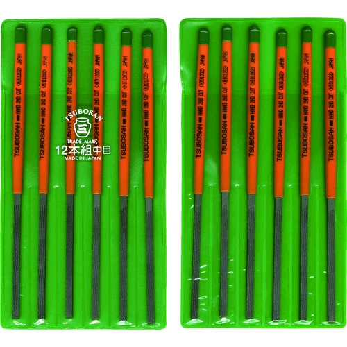 Tsubosan 锉刀套装 12 平中号