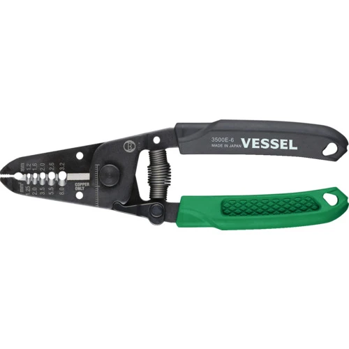 [新] VESSEL 3500E-6 剥线钳