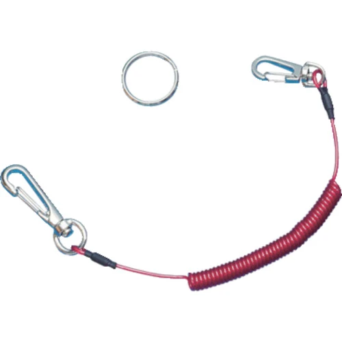 超级安全绳（不锈钢丝芯）红色500g