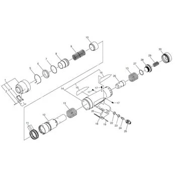 喷射凿 JEX-2800A 零件日东小木TQ10247