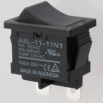 OMRON欧姆龙A8L-11-15N1小型船型开关 A8L